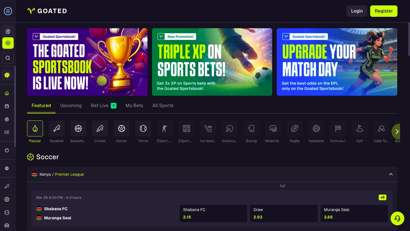 Goated Sportsbook